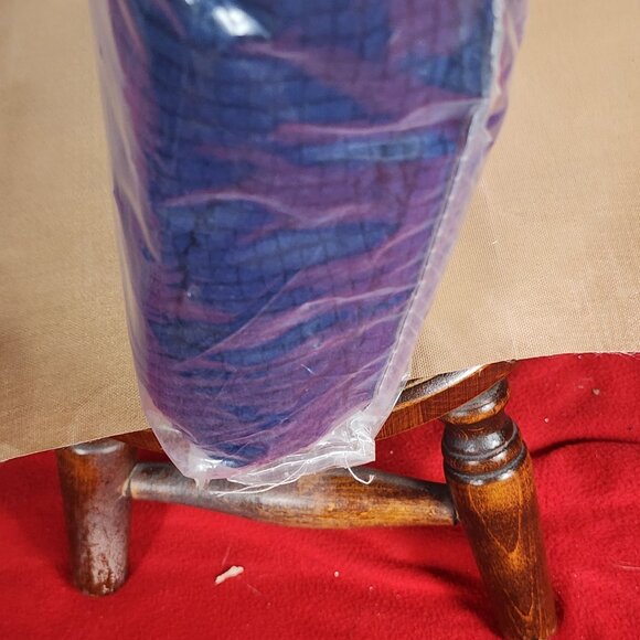 Easy Going Navy Blue Elastic Bottom Soft Stretch Ottoman Slipcover 64"x26"x16" - Picture 16 of 16